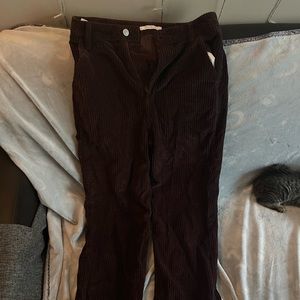 PacSun brown corduroy pants, baggy